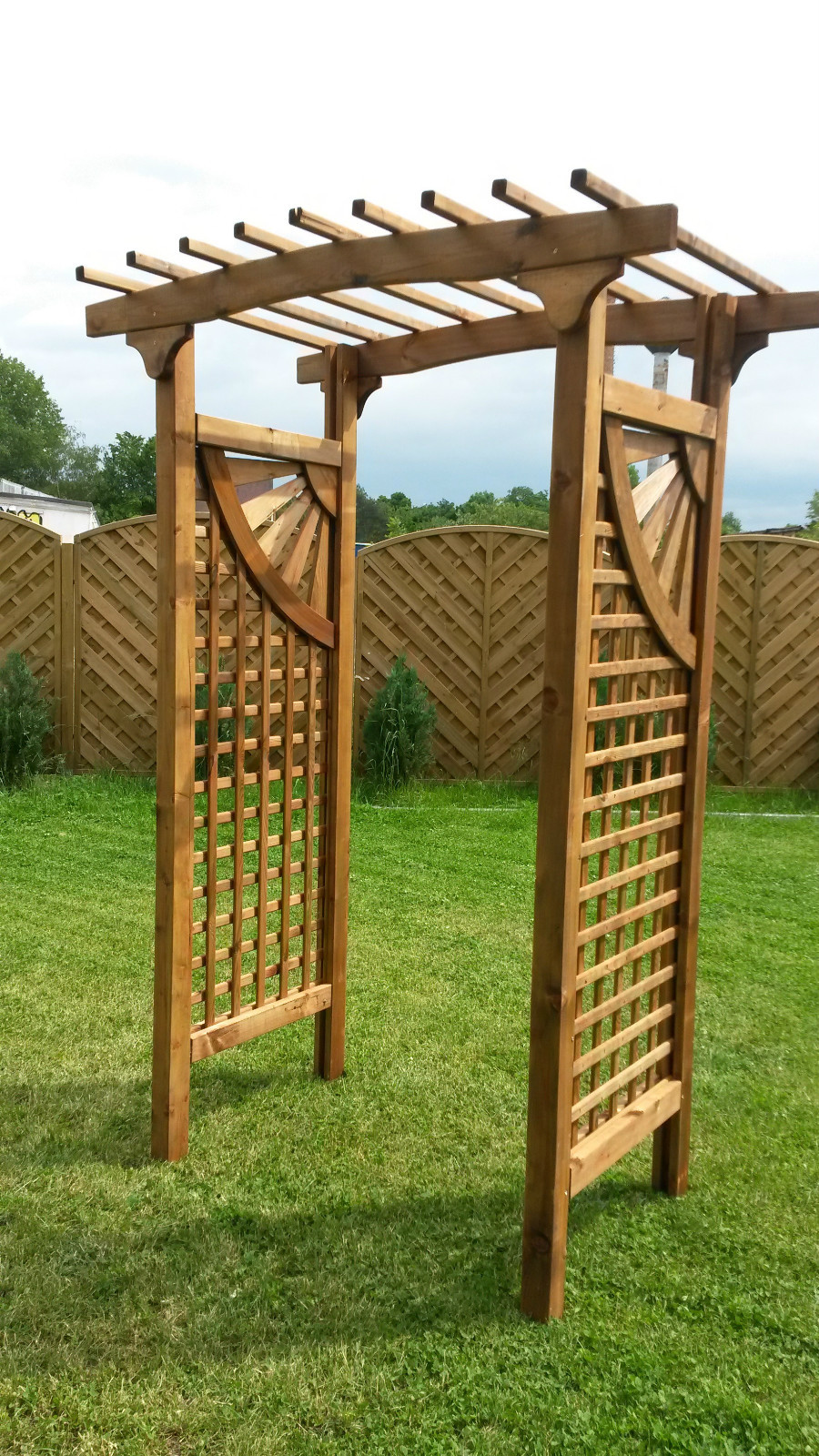 Rosenbogen Holz Durchgangsbreite 160 ~ Torbogen Pergola 150x62x220 cm aus Holz mit Rankelementen Rosenbogen Rosenbogen Holz Durchgangsbreite 160 ~ Torbogen Pergola 150x62x220 cm aus Holz mit Rankelementen Rosenbogen