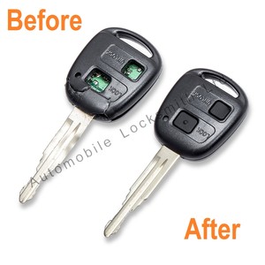 toyota 2 button remote key fob #3