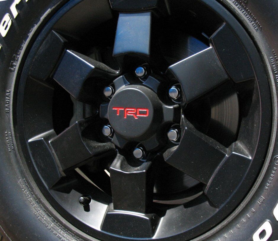 black trd toyota wheels #7