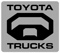 Toyota truck logo decal