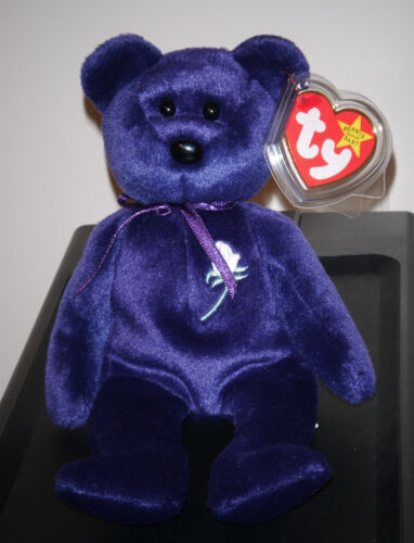 1997 PRINCESS DIANA PVC AUTHENTIC 1ST EDITION BEANIE BABY NWT MWMT in