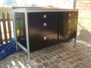UDDEN-Arbeitstisch-Edelstahl-Kuechentisch-IKEA-plus-Schubladenelemente