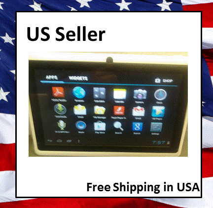 US Seller 7" Inch Tablet Pc Android 4.0 Mid Capacitive Multi Touch White 4gb in Computers/Tablets & Networking, iPads, Tablets & eBook Readers | eBay