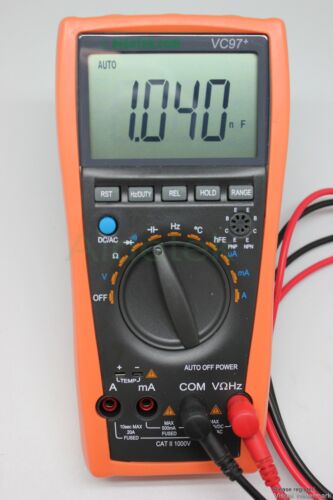 VC97 multimeter AC DC voltage current Capacitance Resistance tester vs FLUKE 15B in Business & Industrial, Electrical & Test Equipment, Test Equipment | eBay