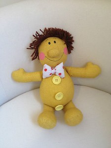 VINTAGE Retro 80's toys THE RAGGY DOLLS Sad Sack soft toy doll 1986 12 inches | eBay