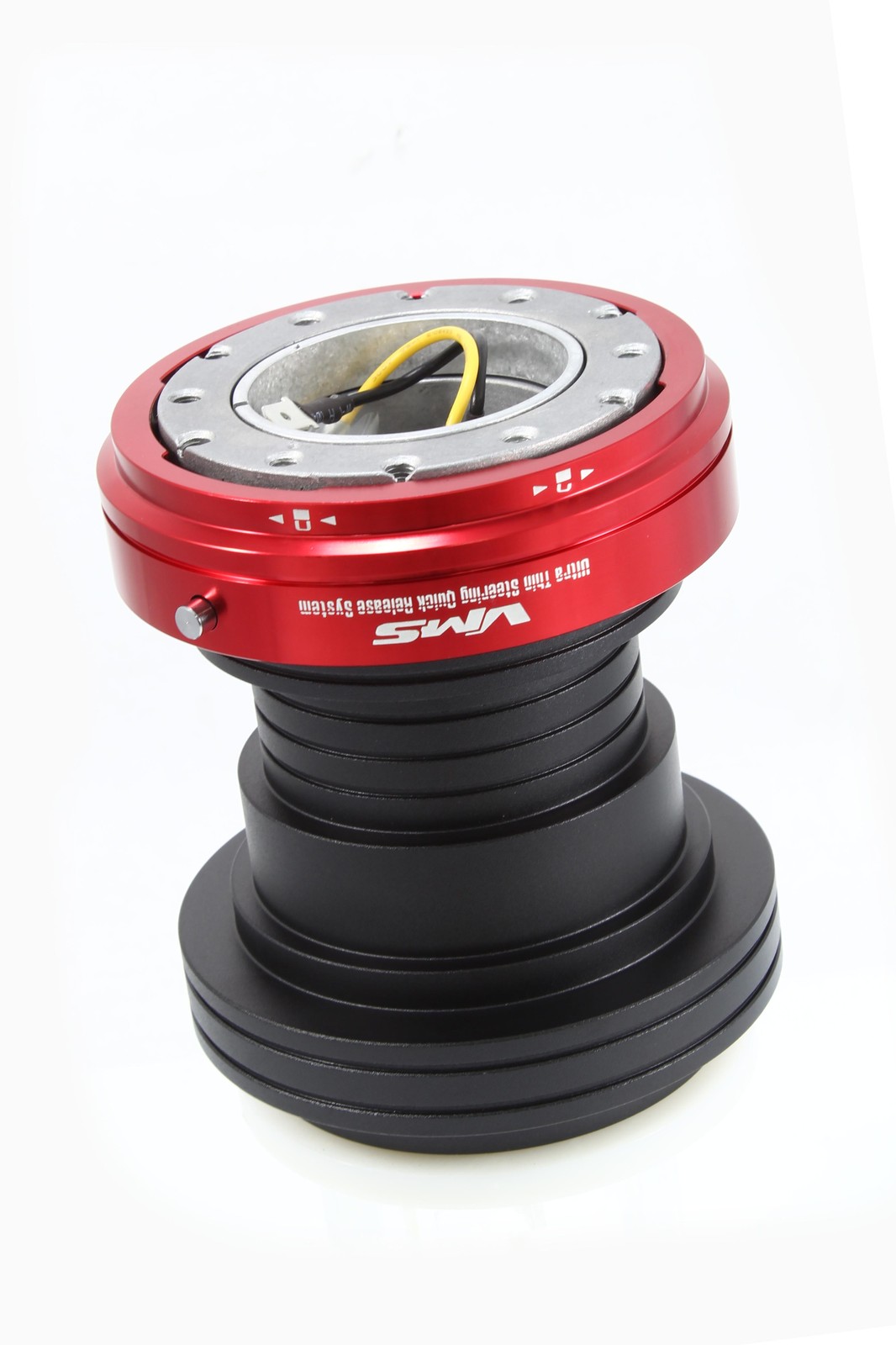 VMS RACING 9600 HONDA CIVIC STEERING WHEEL HUB RED QUICK RELEASE COMBO