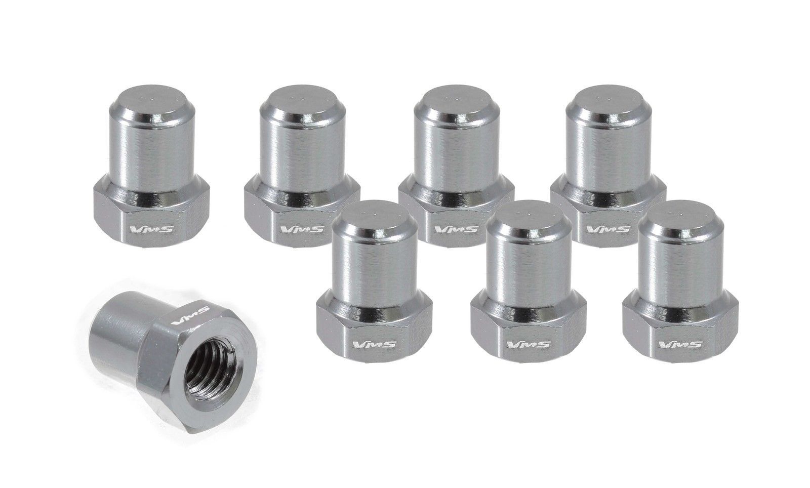 VMS RACING BILLET ALUMINUM GUN METAL B18 NON VTEC VALVE COVER NUTS