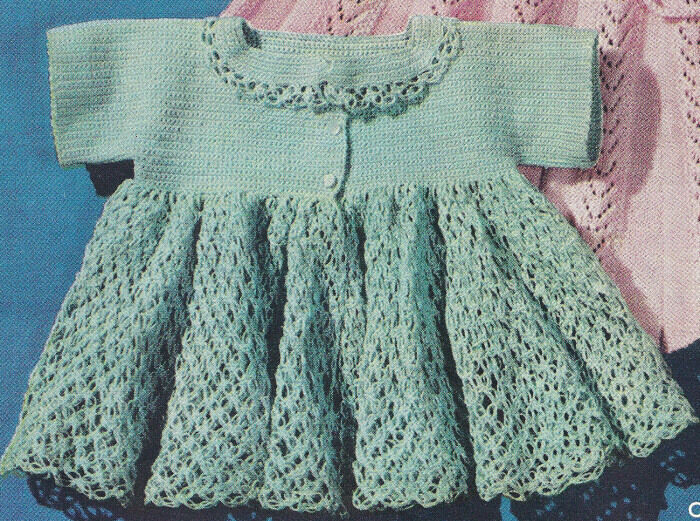 Crochet Baby Set | Free Vintage Crochet Patterns