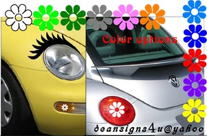 Flower Lights on 13 Vw Eyelashes