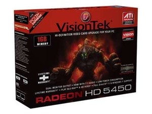 VisionTek ATI Radeon HD 5450 900358 1 GB