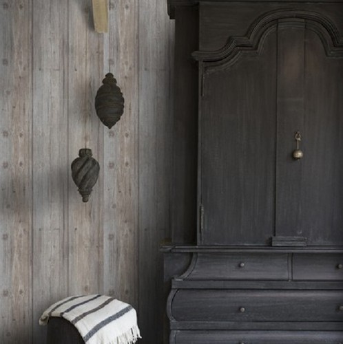 Tapete Holzoptik Rustikal : Vlies Tapete Antik Holz Muster rustikal grau beige / braun grau royal Tapete Holzoptik Rustikal : Vlies Tapete Antik Holz Muster rustikal grau beige / braun grau royal
