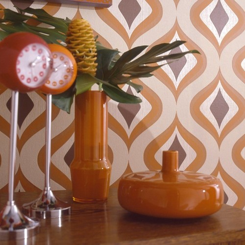 Retro Tapete Orange Braun : Vlies-Tapete-Retro-Muster-70er-Jahre-beige-braun-orange-modern-Graham Retro Tapete Orange Braun : Vlies-Tapete-Retro-Muster-70er-Jahre-beige-braun-orange-modern-Graham