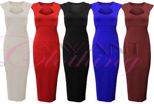 Lace Bodycon Dress on Women Ladies Midi Square Neck Dress Bodycon Dress Knee Length Long