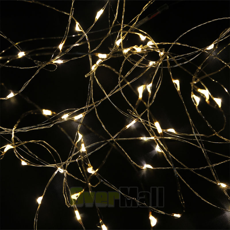2x Warm White 10M 100LED LED Copper Wire LED String Fairy Lights Lamp Decoration eBay