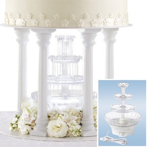 cake with water fountain cake with water fountain