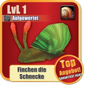  zu WoW Pet - Finchen die Schnecke - Loot - World of Warcraft - Level 1