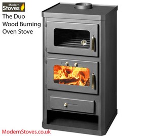 CLEARVIEW PIONEER OVEN WOOD BURNING STOVE