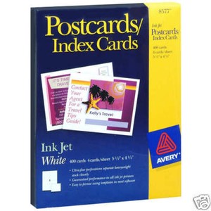 Avery Postcards