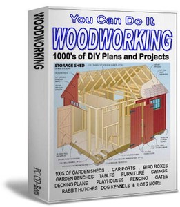 YOU CAN DO IT - WOODWORKING - 1,000's of DIY PLANS & PROJECTS | eBay