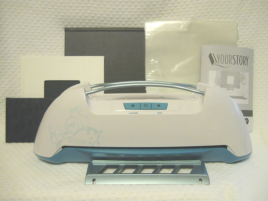 YOURSTORY CRICUT BOOK BINDER LAMINATOR MACHINE BUNDLE *NEW* SCRAPBOOK