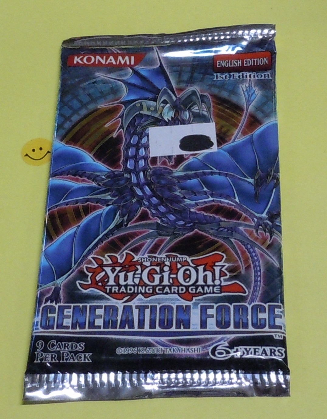 Yu-Gi-Oh Generation Force 1st Edition Booster Pack NEW Trading Card ...