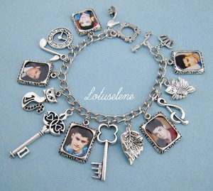  Direction Wristbands on Malik   One Direction   Picture Photo Image Charm Bracelet Gfit   Ebay