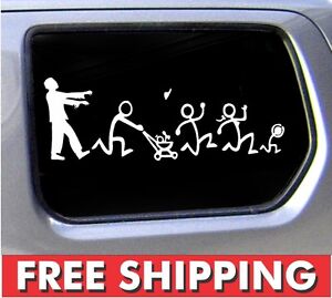 ... Figure Family Nobody Cares Truck Funny Stickers Car Decal Blank | eBay