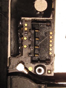 iPhone 4 Logic Board Battery Connector Repair