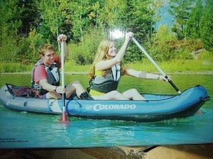 Details zu inflatable KAYAK SEVYLOR 2 p colorado boat canoe