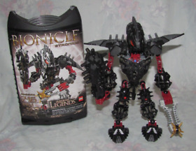 2009 Lego Bionicle Glatorian Set 8984 Stronius Complete with Box Container