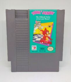 Tom & Jerry nintendo nes region- ntsc us/c original authentic game 