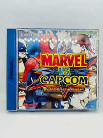 Marvel vs Capcom Clash of Super Heroes Sega Dreamcast DC CIB COMPLETE