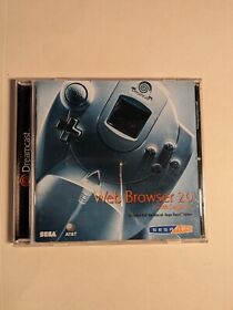Sega Dreamcast Web Browser 2.0 Read Description 