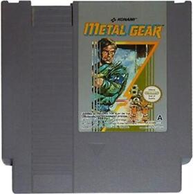 Metal Gear - Videogioco classico di strategia d'azione e avventura per Nintendo NES