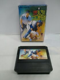 NES -- Shin Moero Pro Baseball -- Fake box. Famicom, JAPAN Game Nintendo. 10281