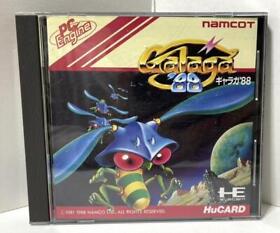 Used Namco 1988 Galaga '88 NEC PC Engine Hu-Card Action & Adventure Retro Japan 