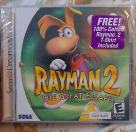 Rayman 2 The Great Escape  New Factory Sealed For Dreamcast RARE Perfect seal