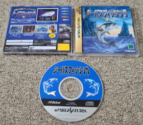 Import Sega Saturn - Sea Bass Fishing - Japan Japanese US SELLER