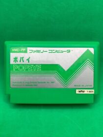 Famicom Popeye Nintendo NES FC Japan.G230625-1