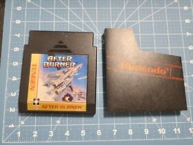 After Burner (Nintendo Entertainment System, 1989) NES Tested Dustcover