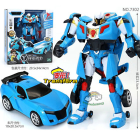 Tobot Fighter Evolution X Figure Kids Boys Toy Sports Car Vehicle Robot Gift