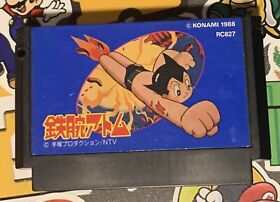 Astro Boy Mighty Atom Tetsuwan Nintendo Famicom Japan Import US Seller KONAMI