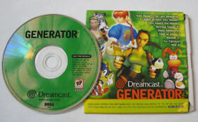 Sega Dreamcast Generator Volume 2  Playable Preview Promotional DEMO Disc Game