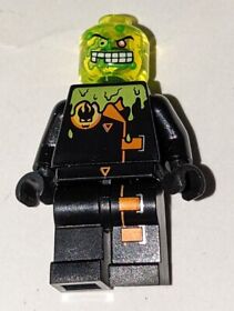 LEGO Dr. D. Zaster Minifigure Agents Set # 8969 Minifig agt026 Figure Guy Rare