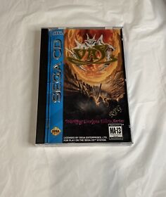 Sega CD Vay RPG Video Game CIB Complete Box Manual Rare MA-13 Mature Game