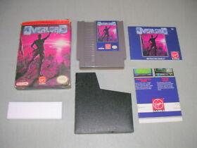 OVERLORD OVER LORD (NES Nintendo 8-Bit) CIB Complete in Box