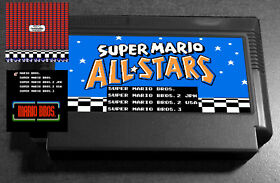 Super Mario All Stars Pegasus Famicom Famiclone Dendy NES cartridge