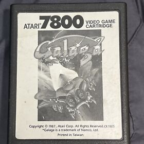 Galaga (Atari 7800, 1987) Tested On Atari 2600+