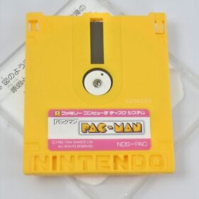 PACMAN / DIG DUG II 2 Nintendo Famicom Disk Only Rewriting 1563 dk