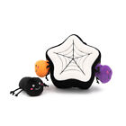 Zippy Paws Halloween Burrow Interactive Dog Toy - 3 Squeaker Spiders in a Spider